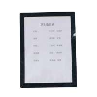 Bulk cheap black photo frame recycling durable pvc photo frame holder ps photo frame