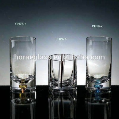 New wholesale european glass candlestick,crackle crystal cut long-stemmed martini glass candle holder