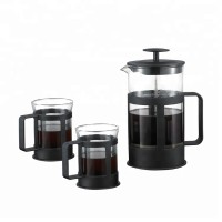 Promotion 3 Pcs French Coffee Press Set  Coffee Press,Glass Coffee Sets