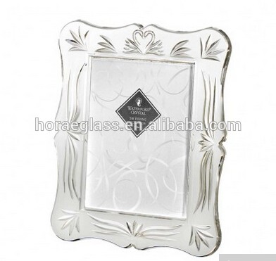 Crystal Wedding Wedding 5 x 7 Photo Frame,Gift garden , Picture Frame -Modern Glass Frames for Home.