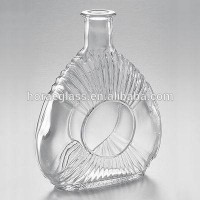 Whole sales Delicate Crystal Glass Bottle Wine Bottle XO glass bottle with customized logo